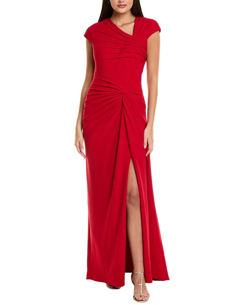 Tadashi Shoji Gown Red