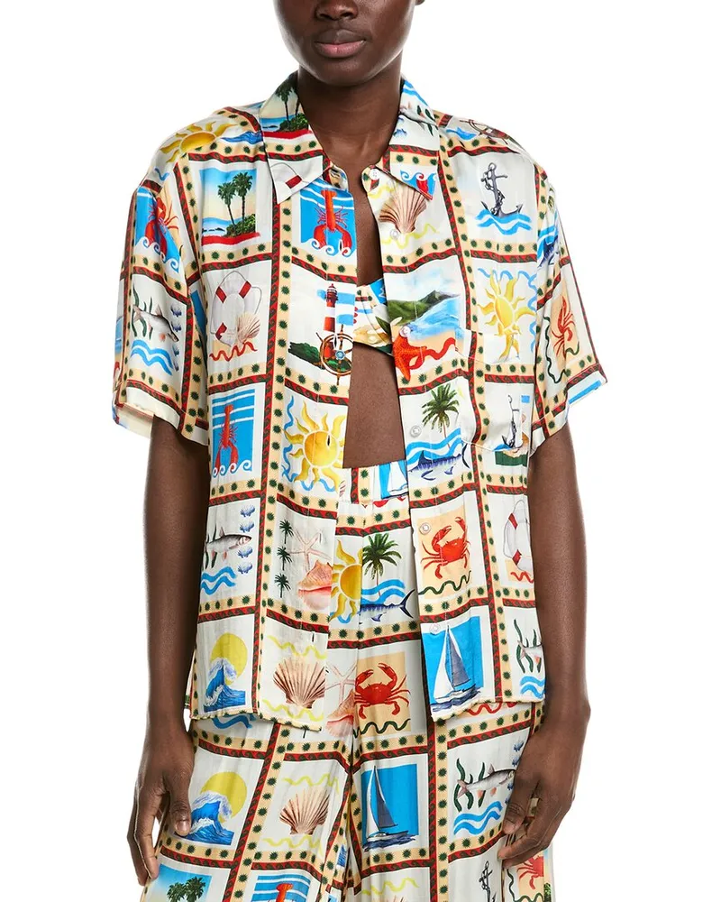 WeWoreWhat Dad Shirt White