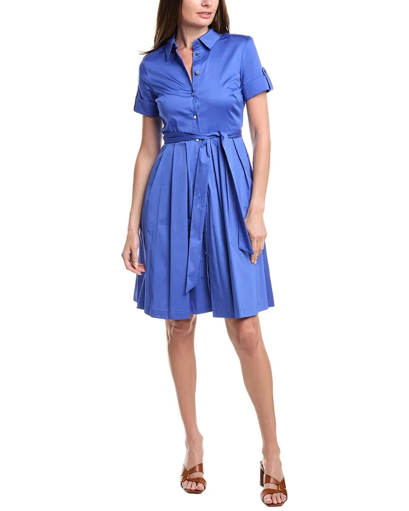Karl Lagerfeld Shirt Dress Blue