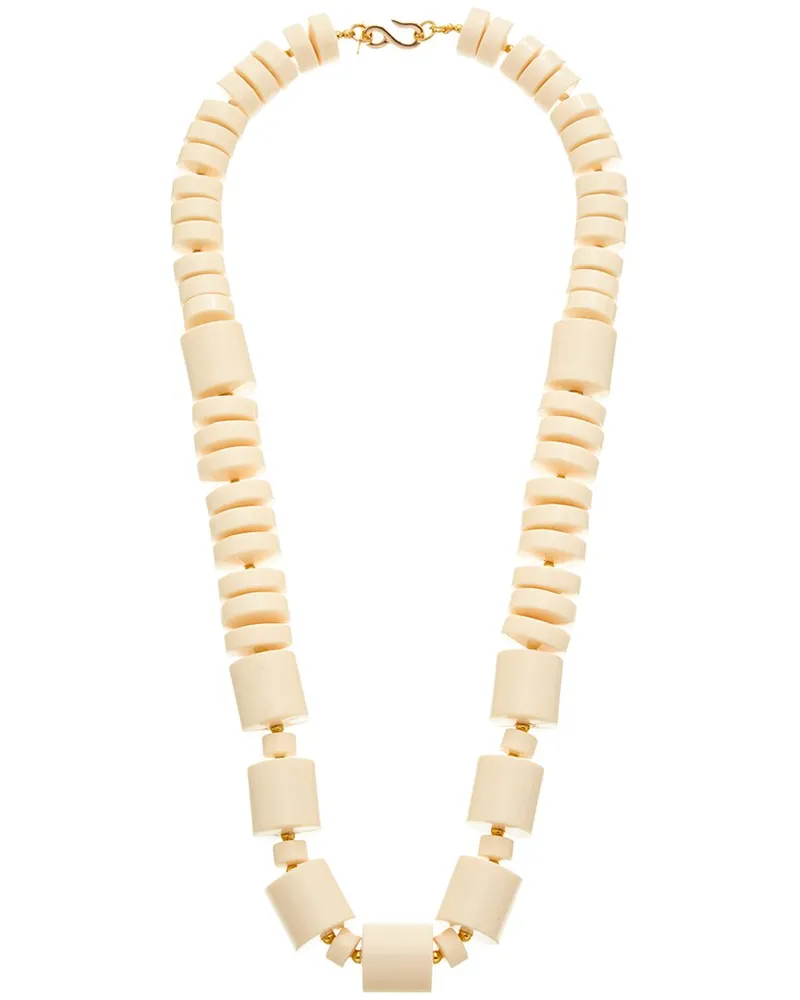 Kenneth Jay Lane Plated Graduated Necklace Nocolor
