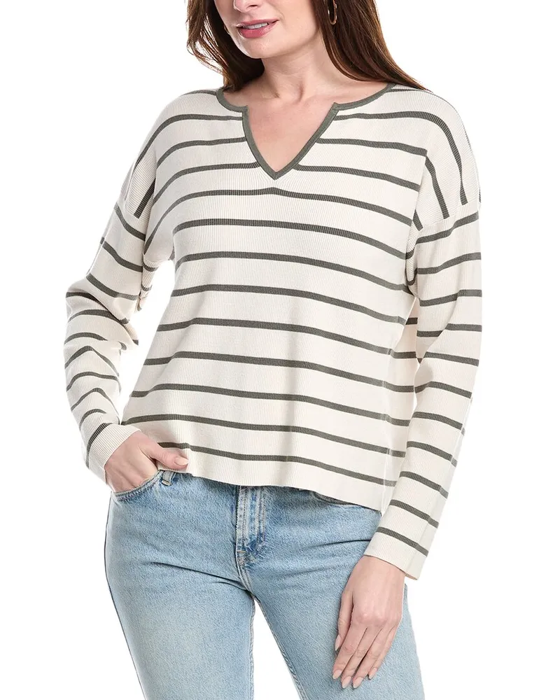 Splendid Veronica Sweater White