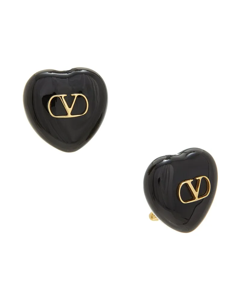 Valentino Garavani Coeur Royal Clip-On Earrings Nocolor