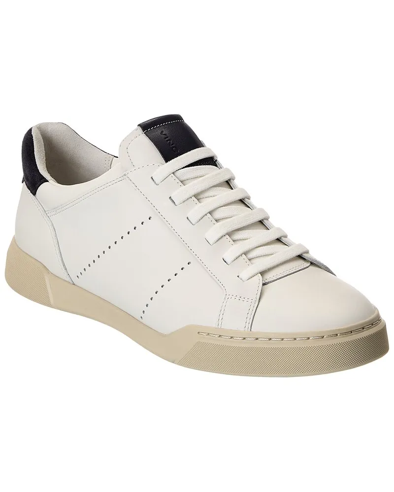 Vince Mercer-B Leather Sneaker White