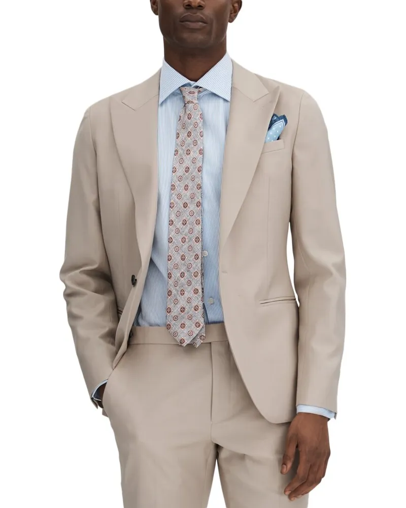 Reiss Dillon Peak Plain Blazer Nocolor