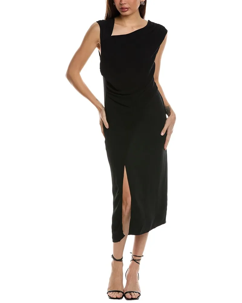 Reiss Miller Sheath Dress Black