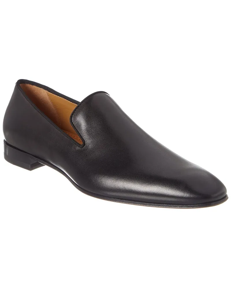 Christian Louboutin Leather Loafer Black