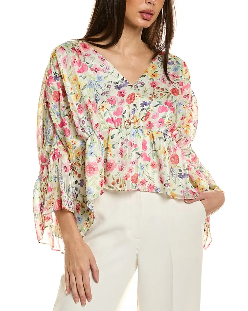 Elie Tahari The Emma Top Nocolor