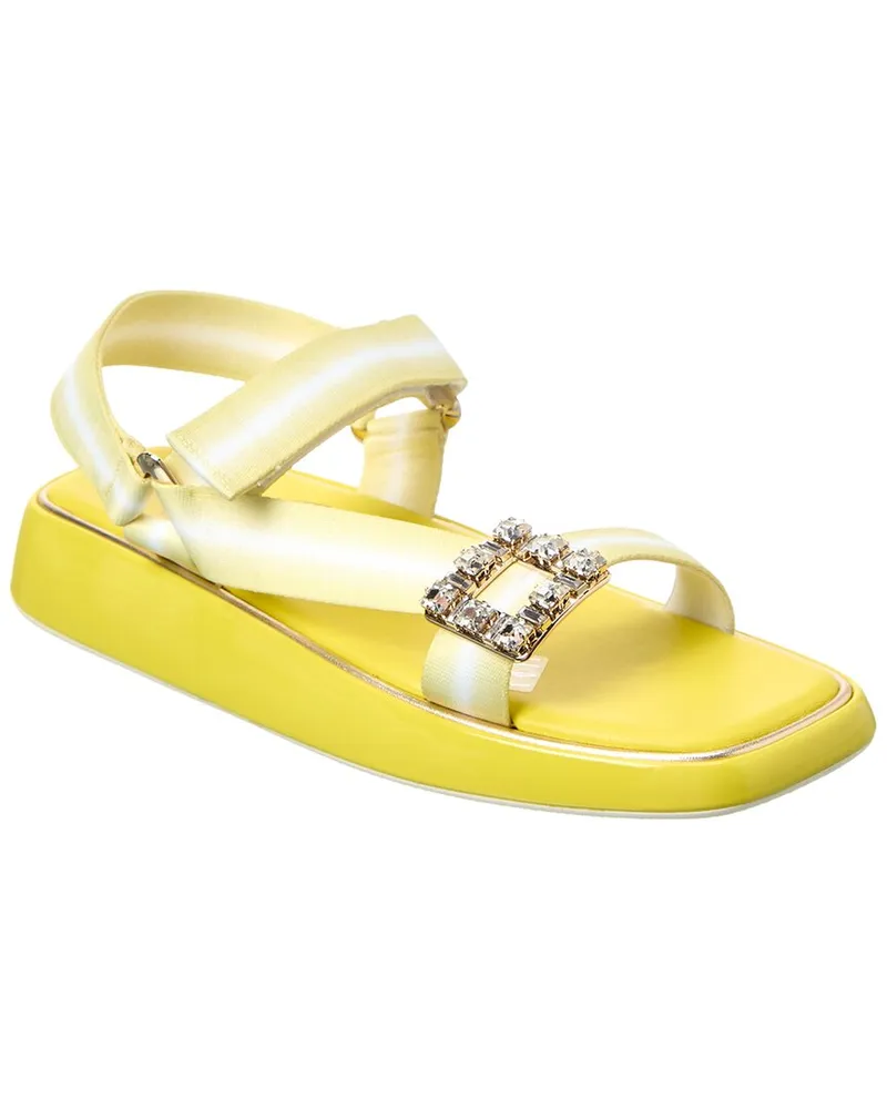 Roger Vivier Trekky Sandal Yellow