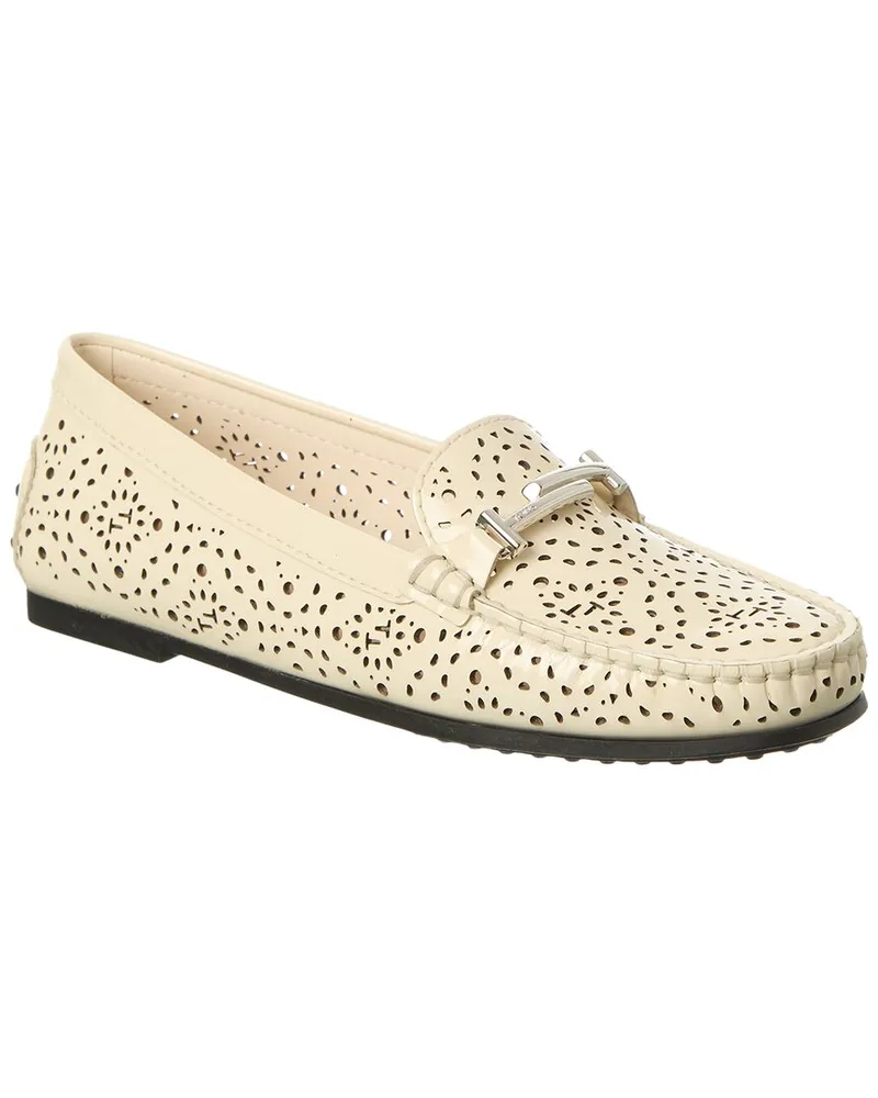 TOD'S TOD’s Patent Loafer White