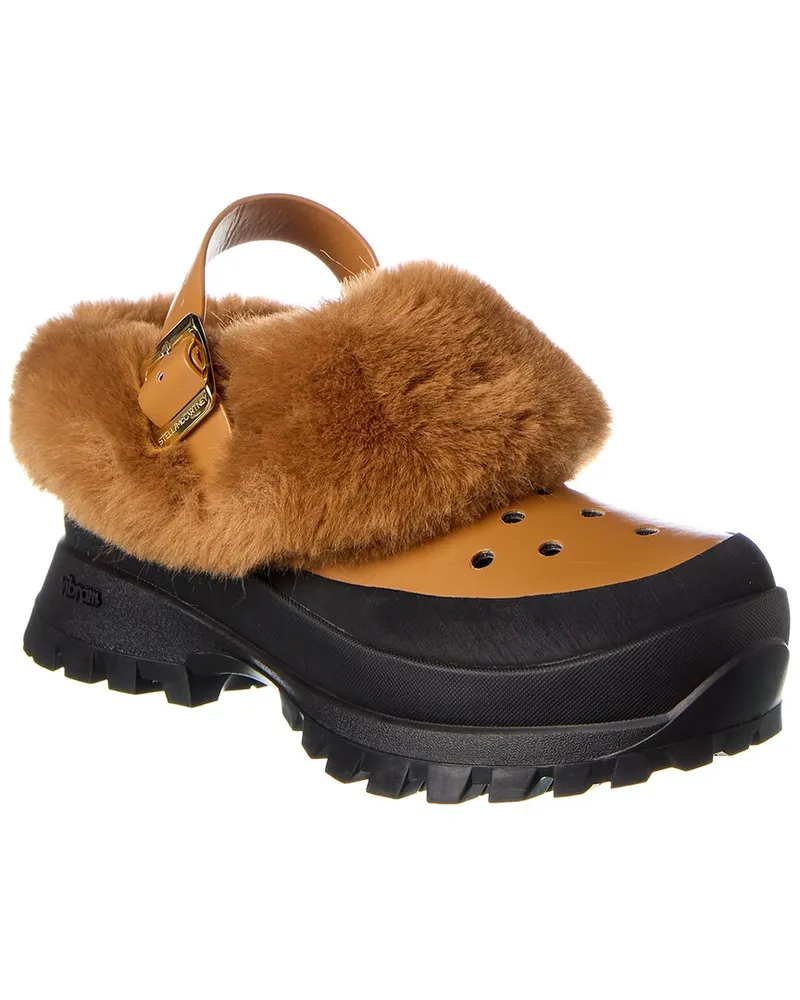 Stella McCartney FFF Trace Clog Brown