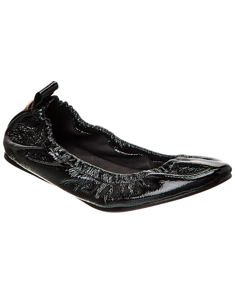 Isabel Marant Belna Leather Ballet Flat Black
