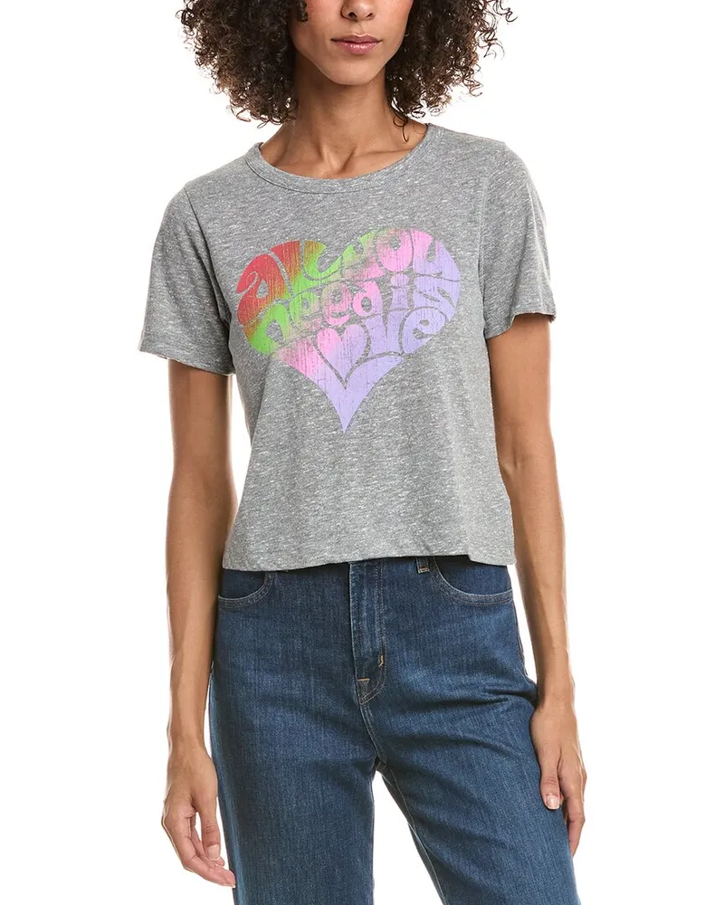 Chaser The Beatles All You Need Is Love T-Shirt Grey
