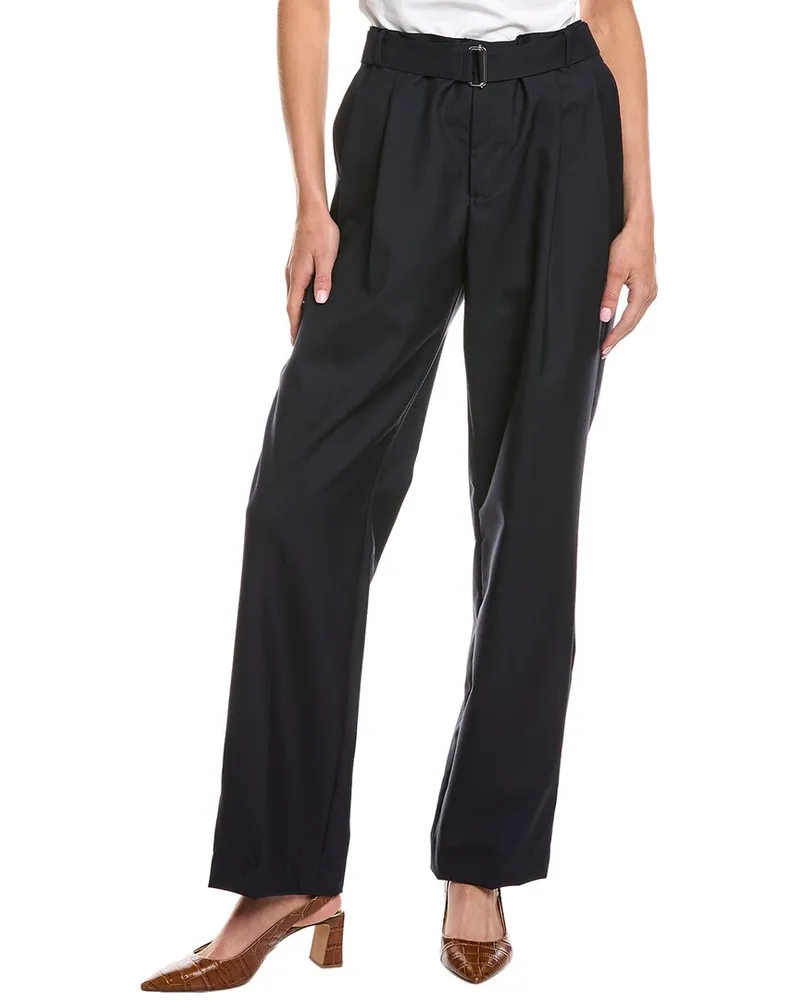 Officine Generale Officine Generale Marilou Wool Pant Blue