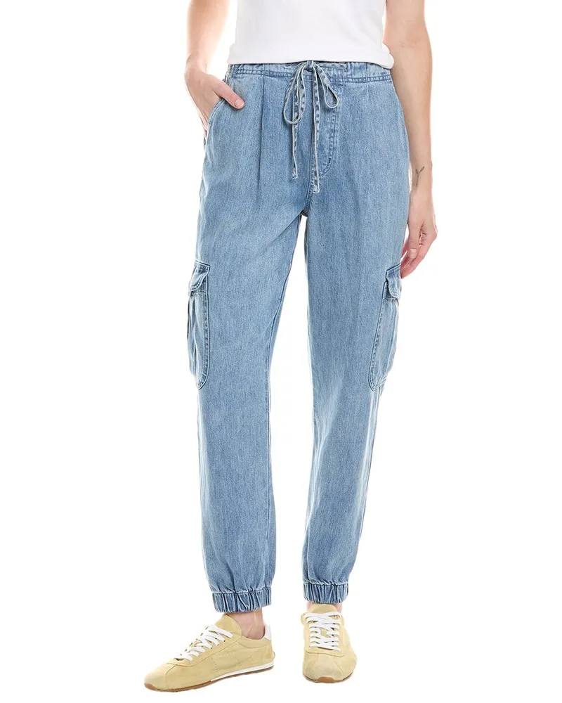 Bella Dahl Pleated Jogger Blue