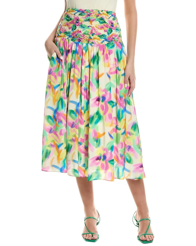 ASTR the Label Moana Midi Skirt Purple