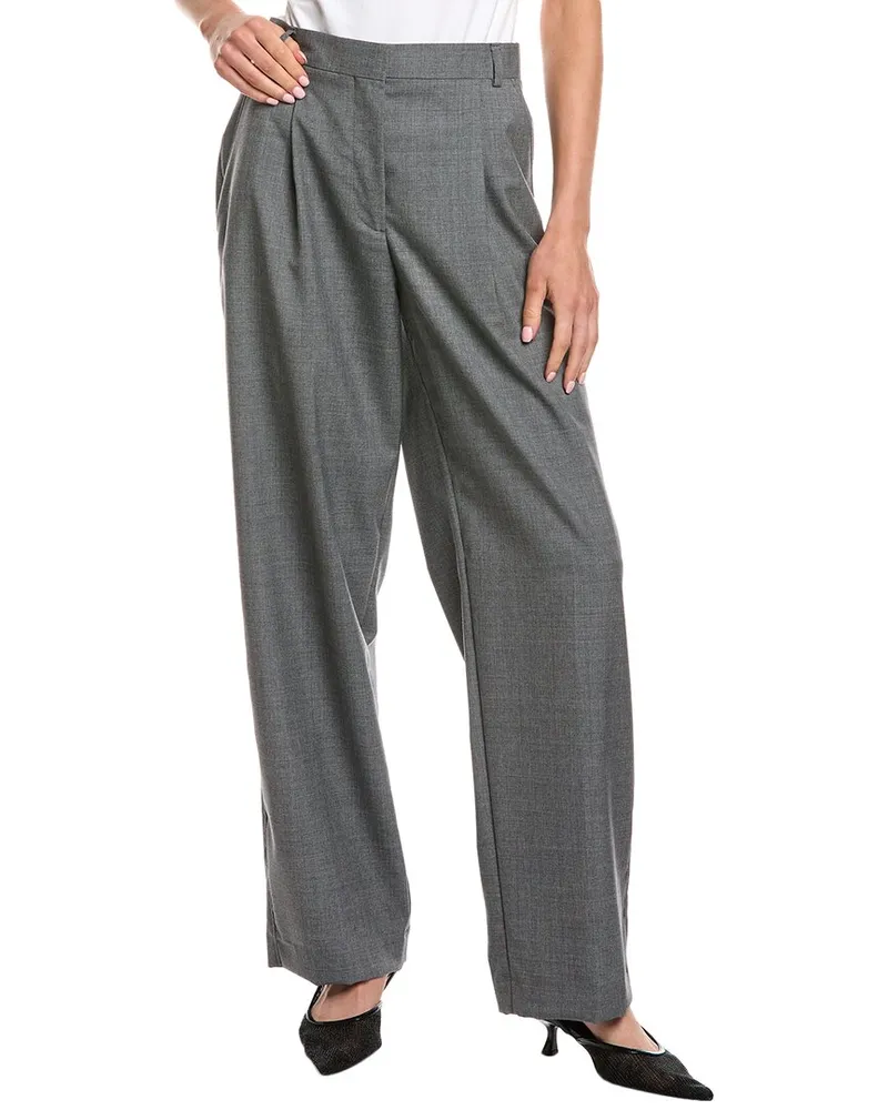 Officine Generale Officine Generale Maryse Wool Pant Gray