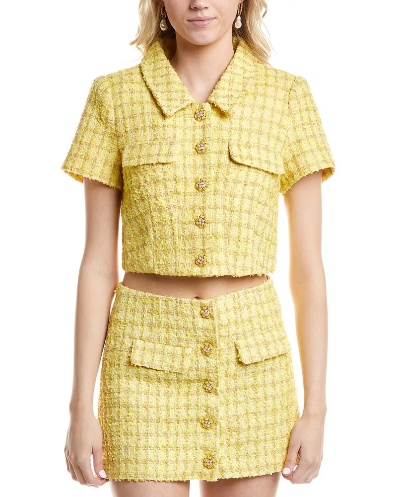 ASTR the Label Mavey Jacket Yellow