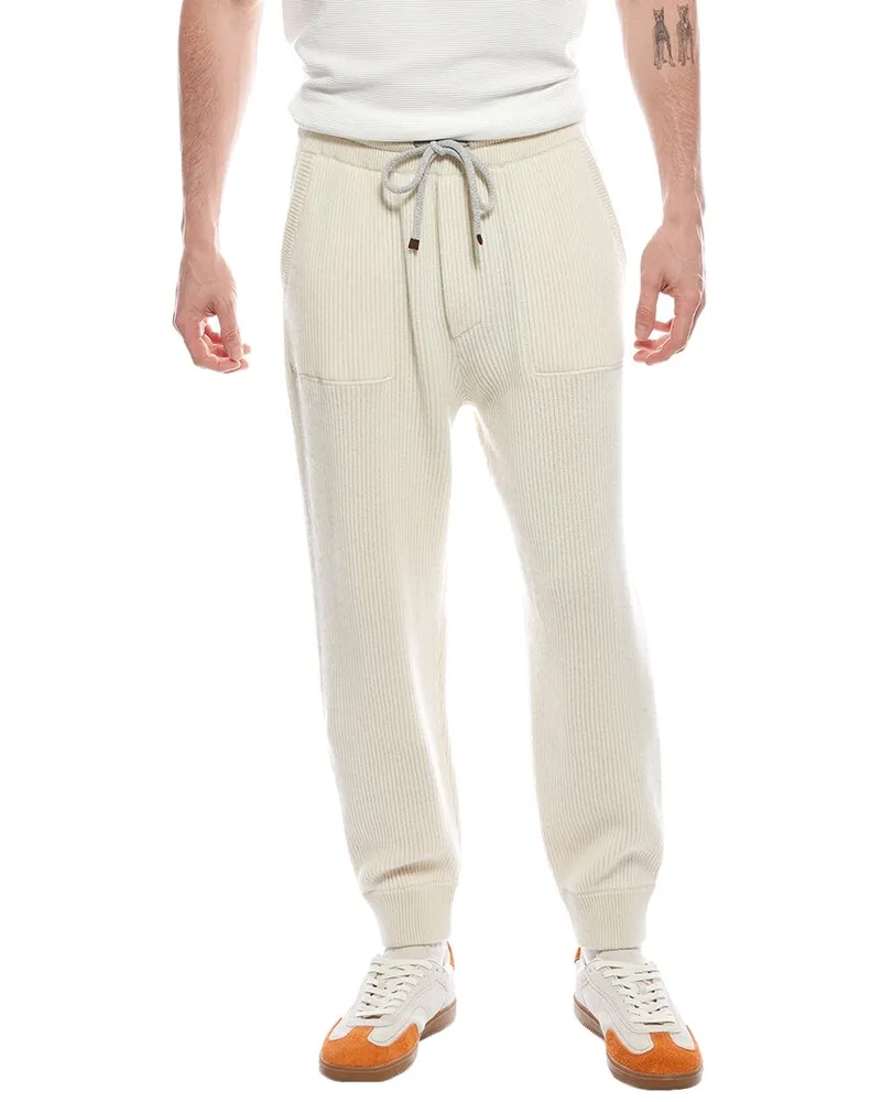 Brunello Cucinelli Cashmere Pant Nocolor