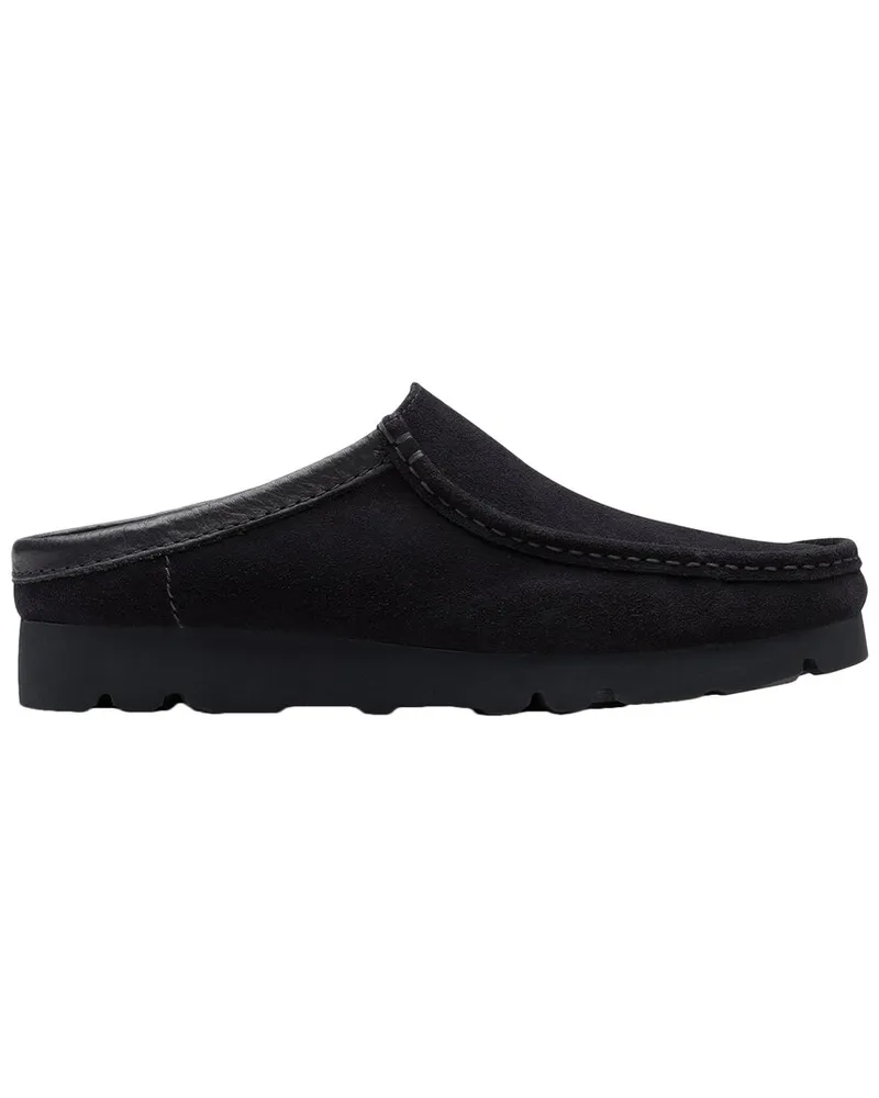 Clarks Wallabee Slip Suede Mule Nocolor