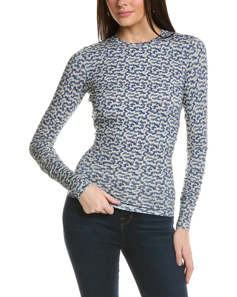 Isabel Marant Etoile Leonio Top Blue