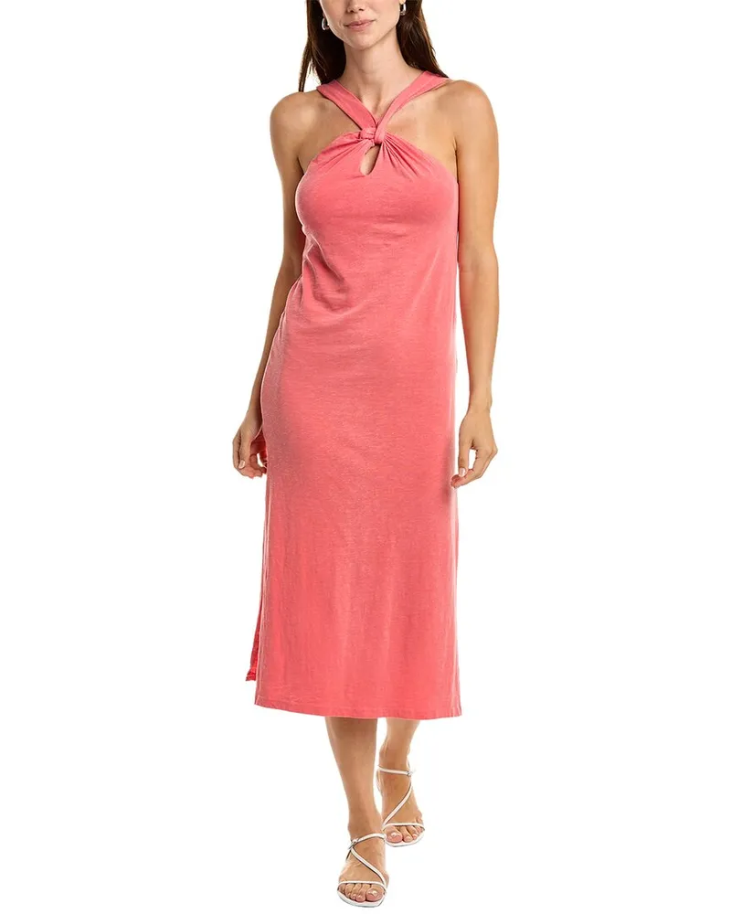 SUNDRY Keyhole Maxi Dress Nocolor