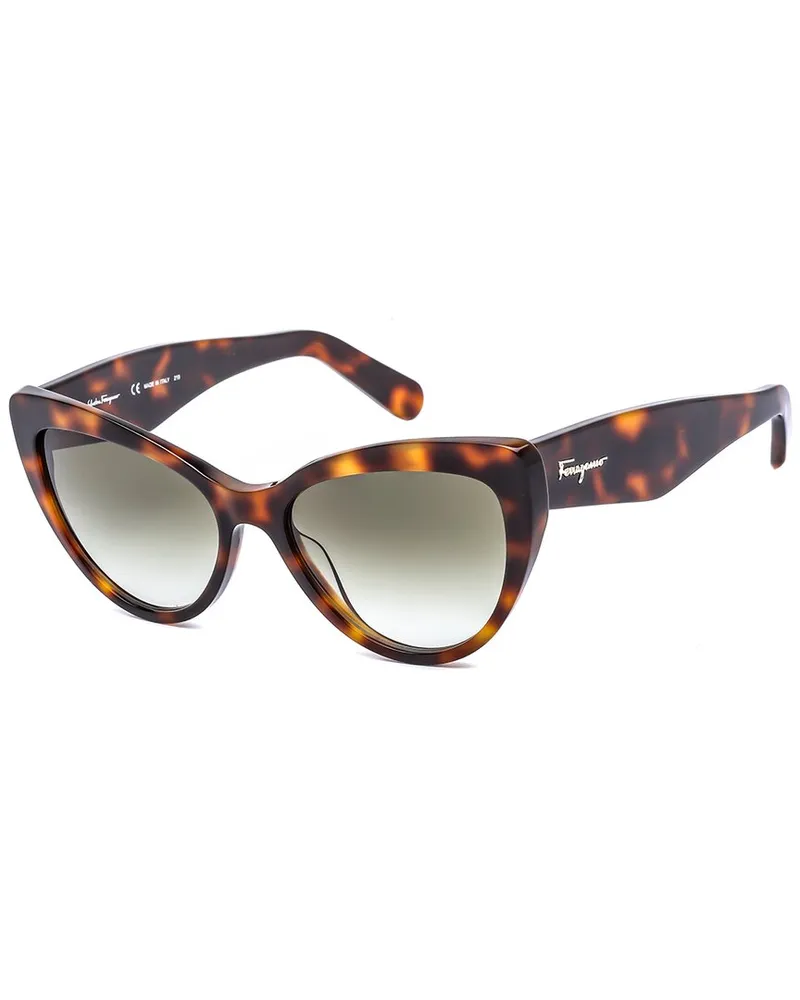 Ferragamo Women's SF930S 56mm Sunglasses Brown