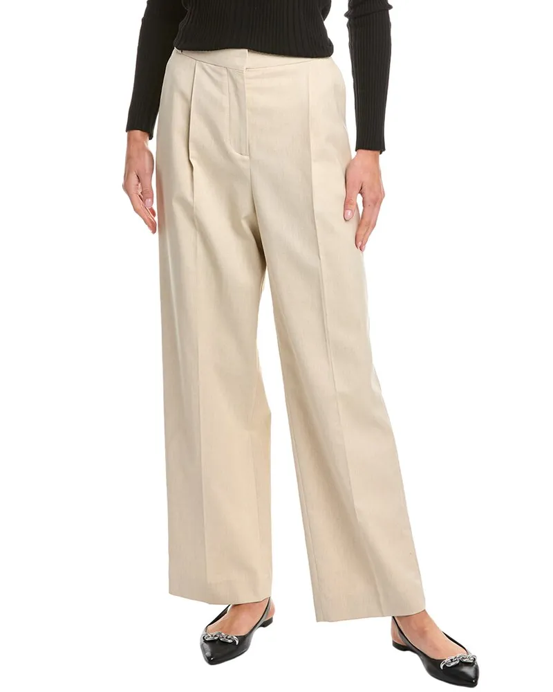 ba&sh Pleated Pant Beige