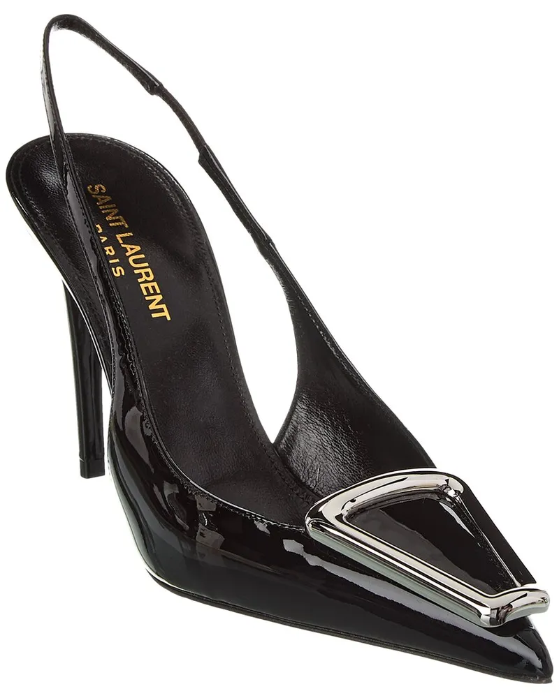Saint Laurent Avenue 95 Patent Slingback Pump Nocolor