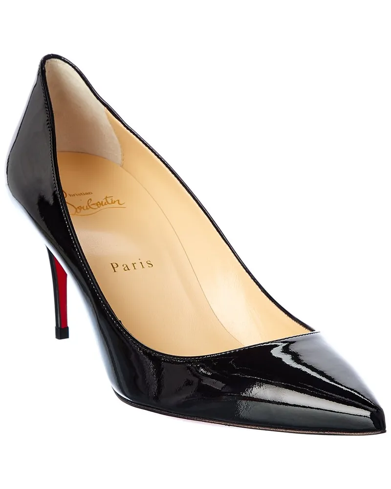 Christian Louboutin Kate 70 Patent Pump Black
