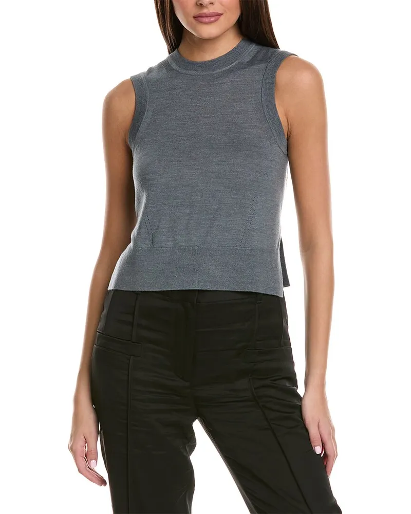 3.1 phillip lim Wool-Blend Tank Top Grey