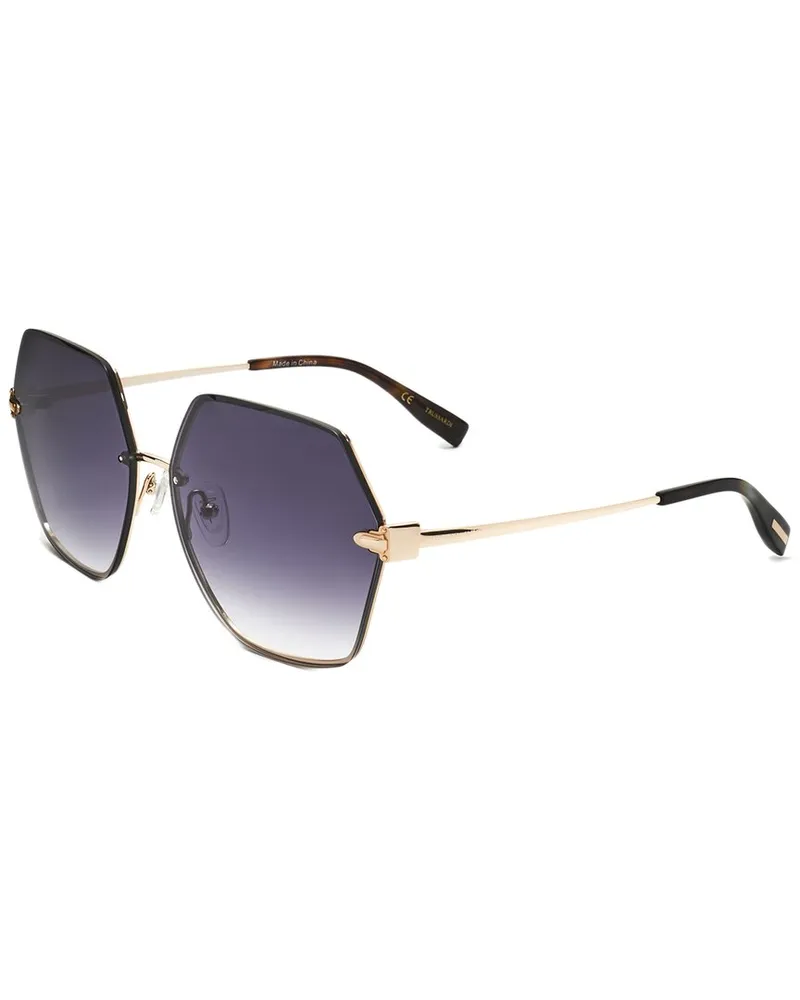 Trussardi Women's STR452FL 04BS 62mm Sunglasses Gold