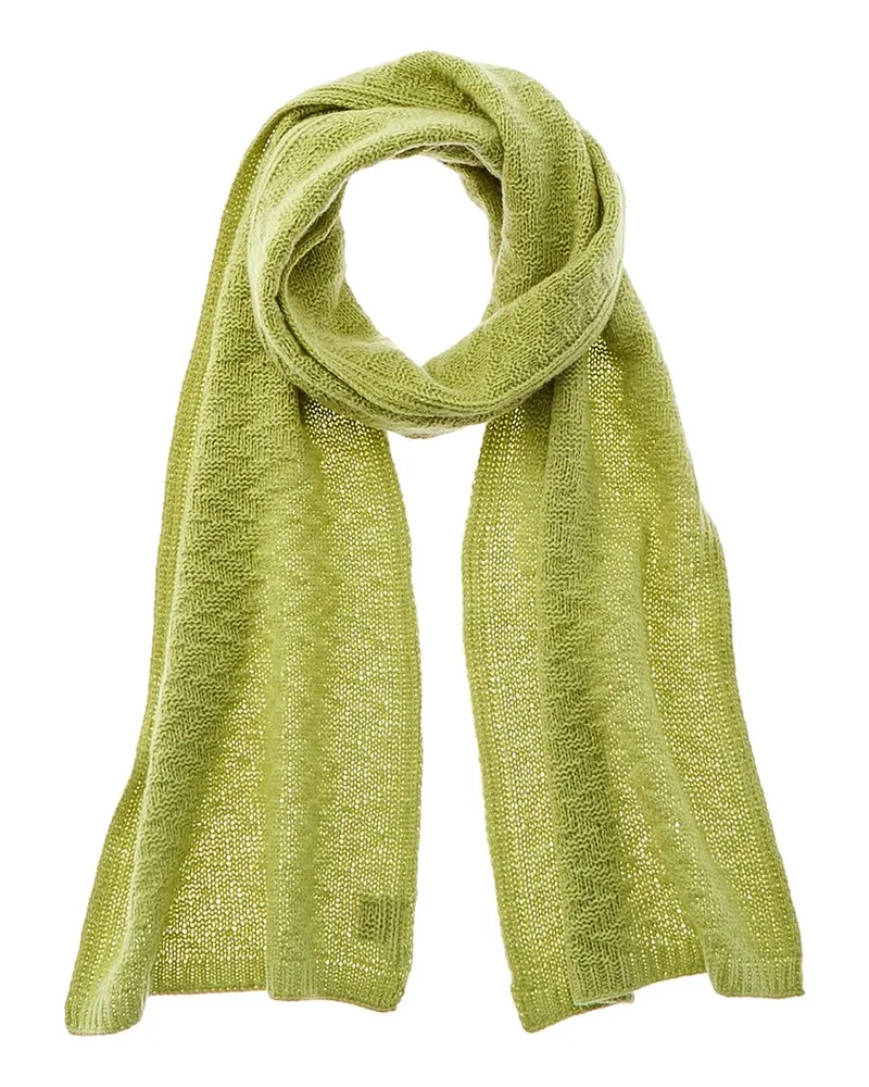 portolano  Cashmere Scarf Green