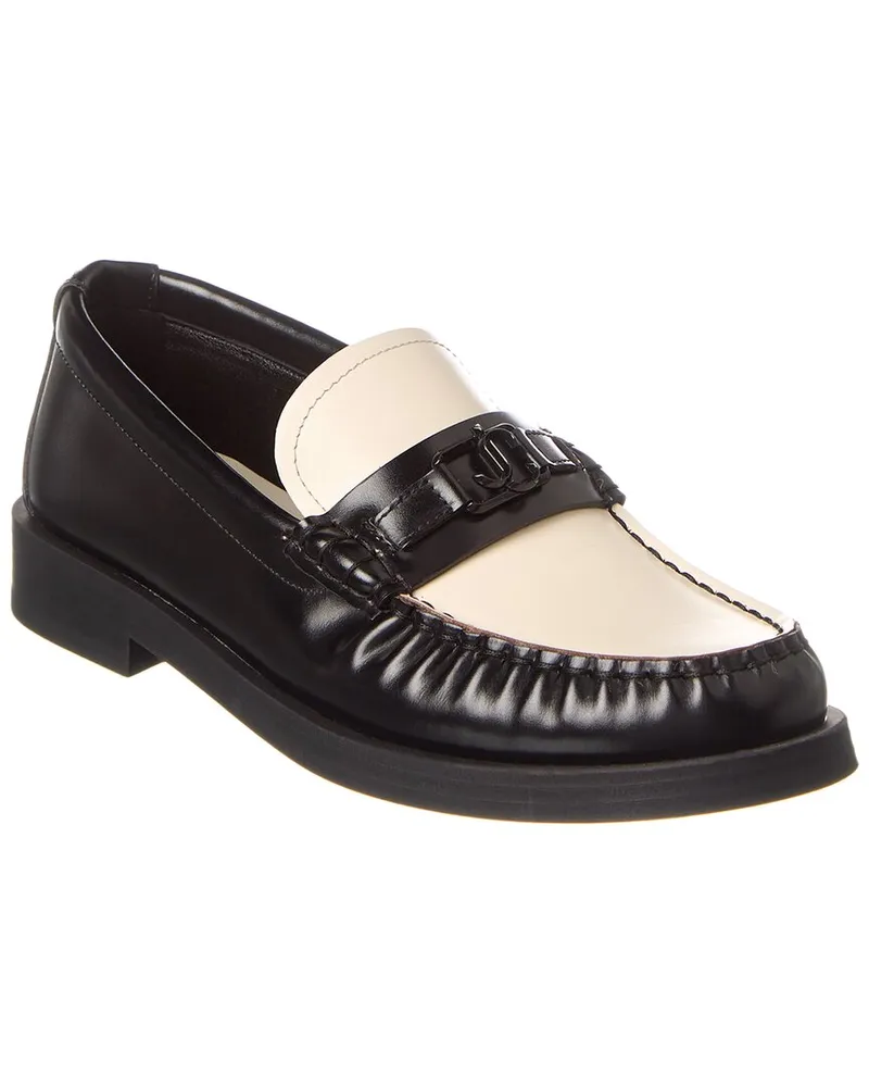 Jimmy Choo Addie Leather Loafer Black