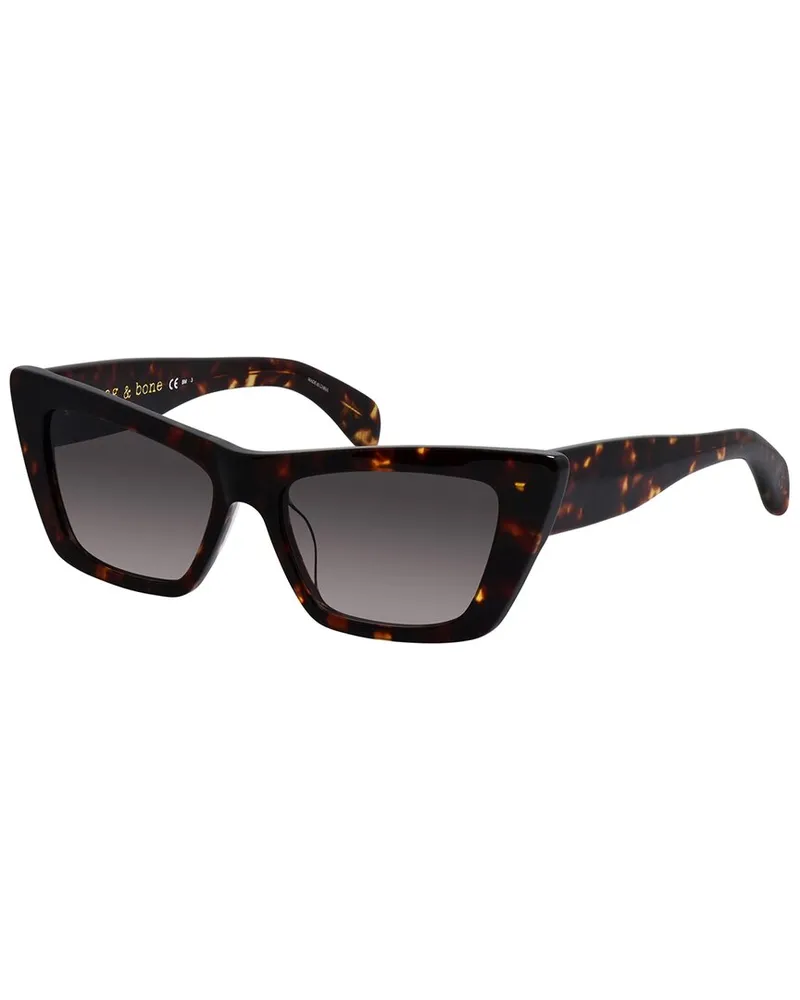Rag & Bone Women's 1068 53mm Sunglasses Brown