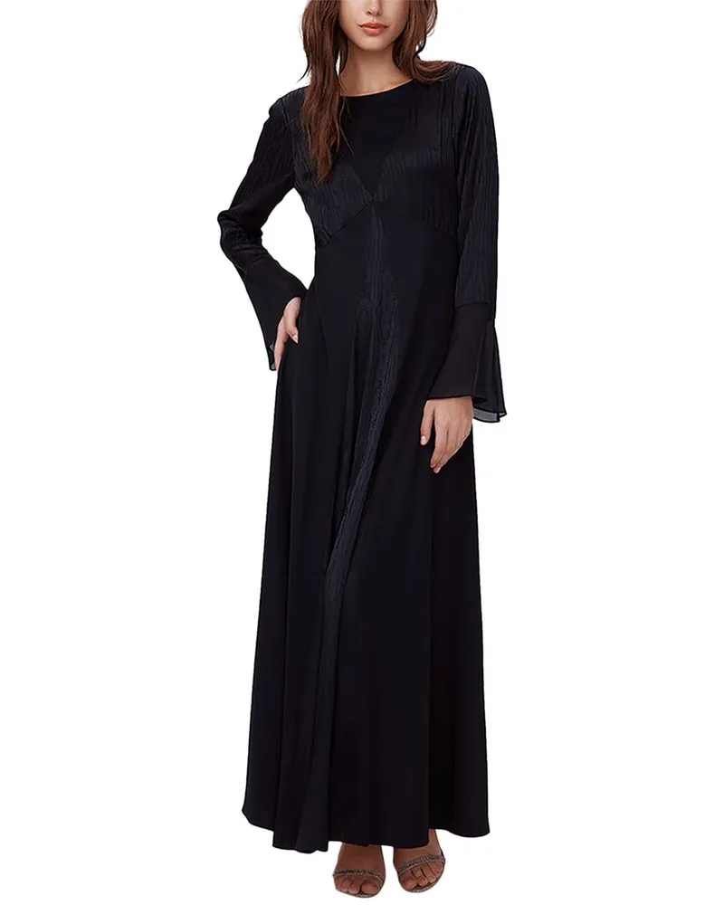 Diane von Furstenberg Suparna Maxi Dress Black