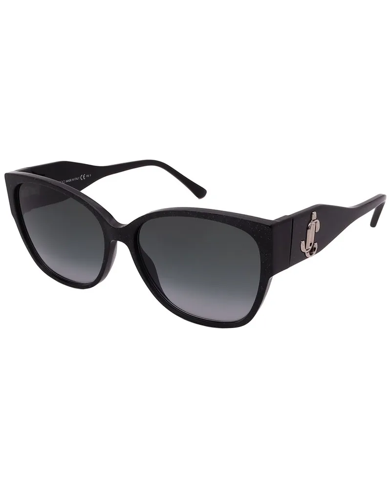 Jimmy Choo Women's Shay/S 58mm Sunglasses Black