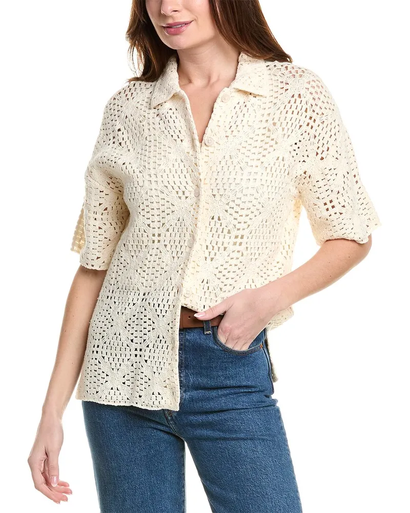AllSaints Milly Top White