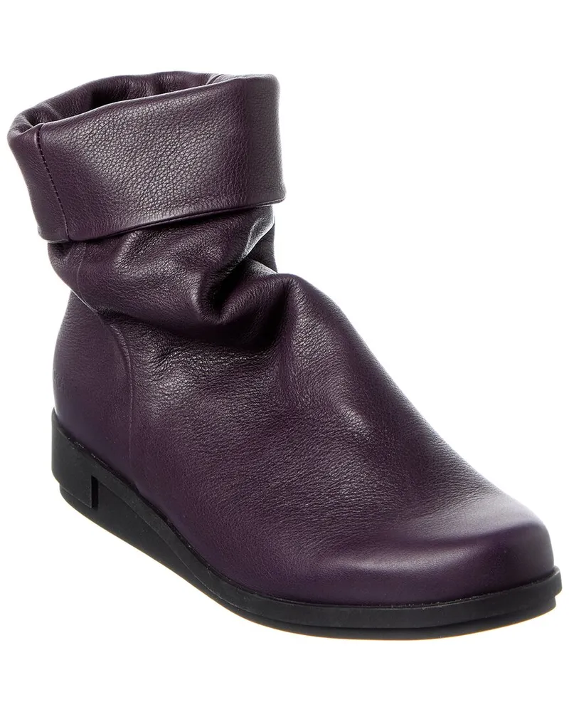 Arche Dayarc Leather Bootie Purple