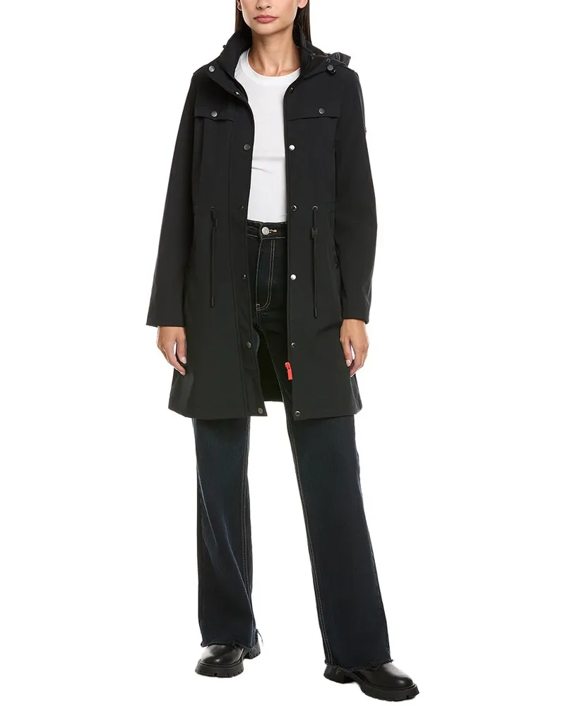 Hunter Kate Longline Coat Black
