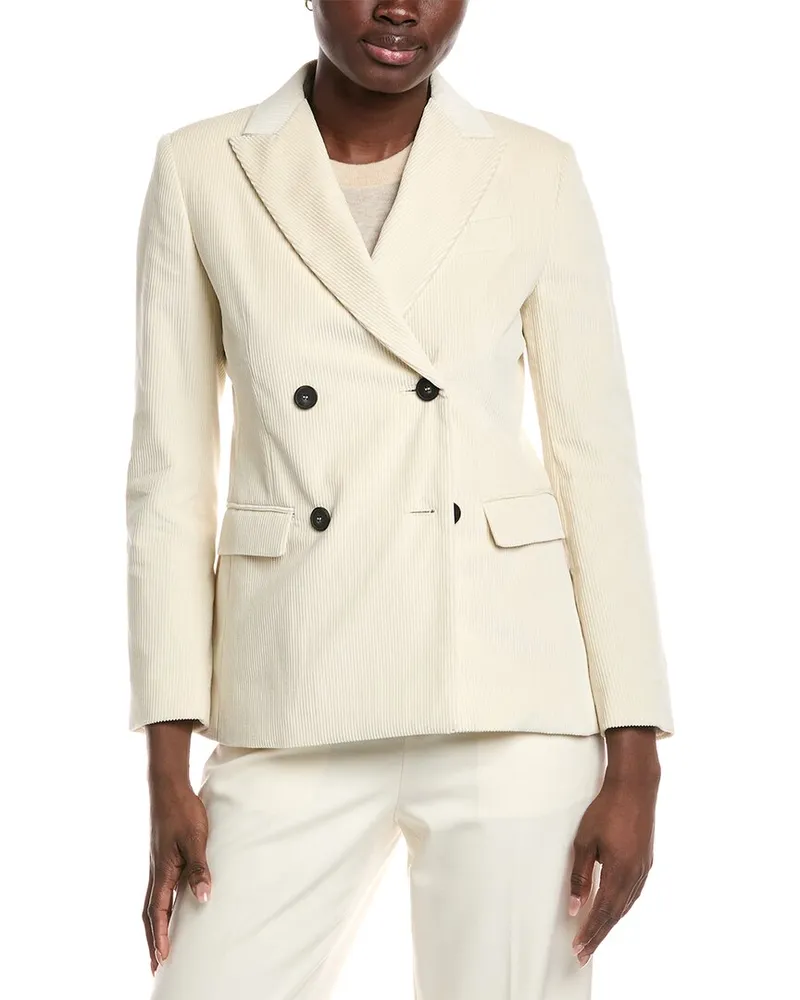Max Mara Katanga Corduroy Jacket White