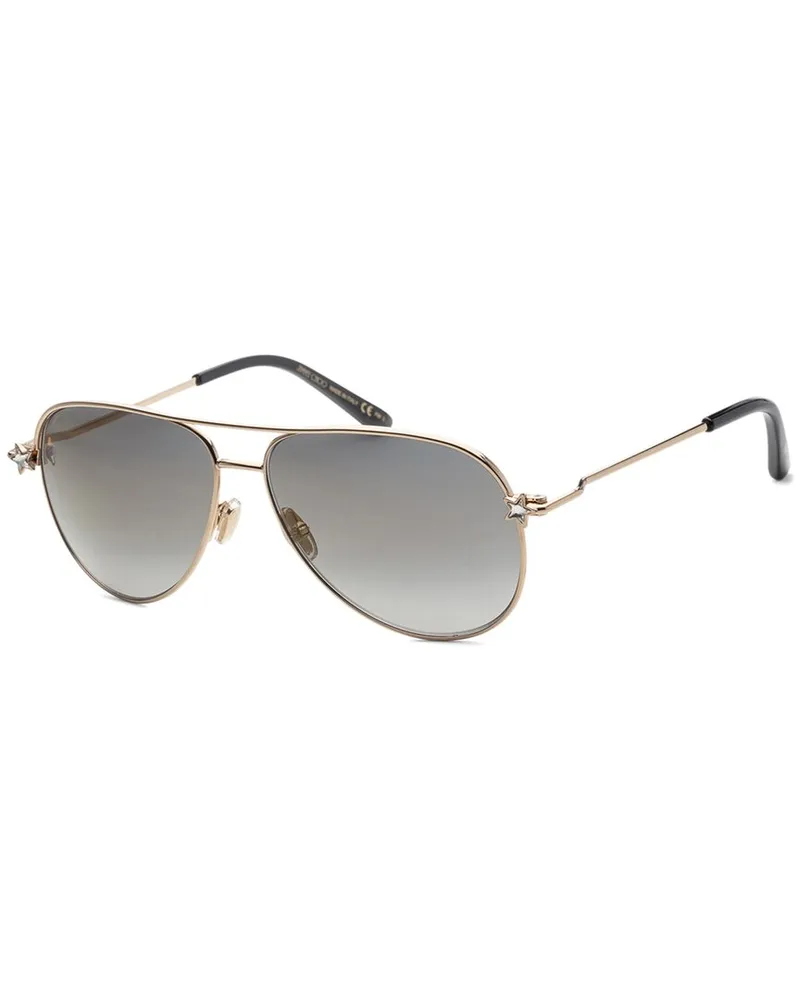 Jimmy Choo Women's SANSAS 58mm Sunglasses Gold