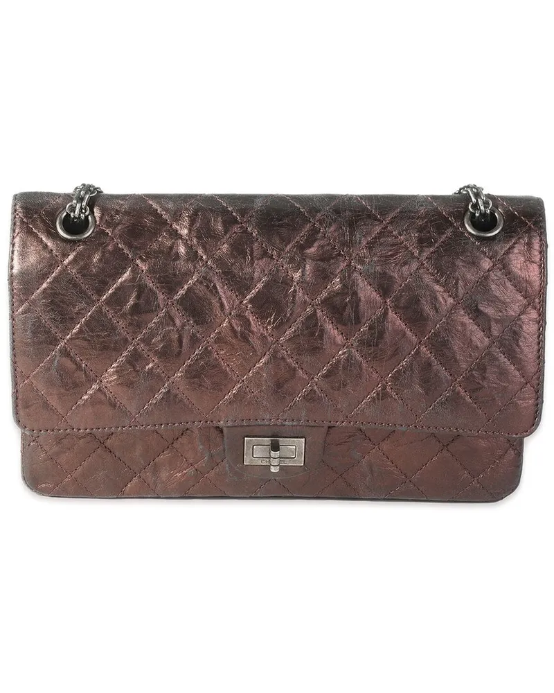 Chanel Metallic Quilted Leather 2.55 Reissue 226 Bag (Authentic Pre-Loved Nocolor