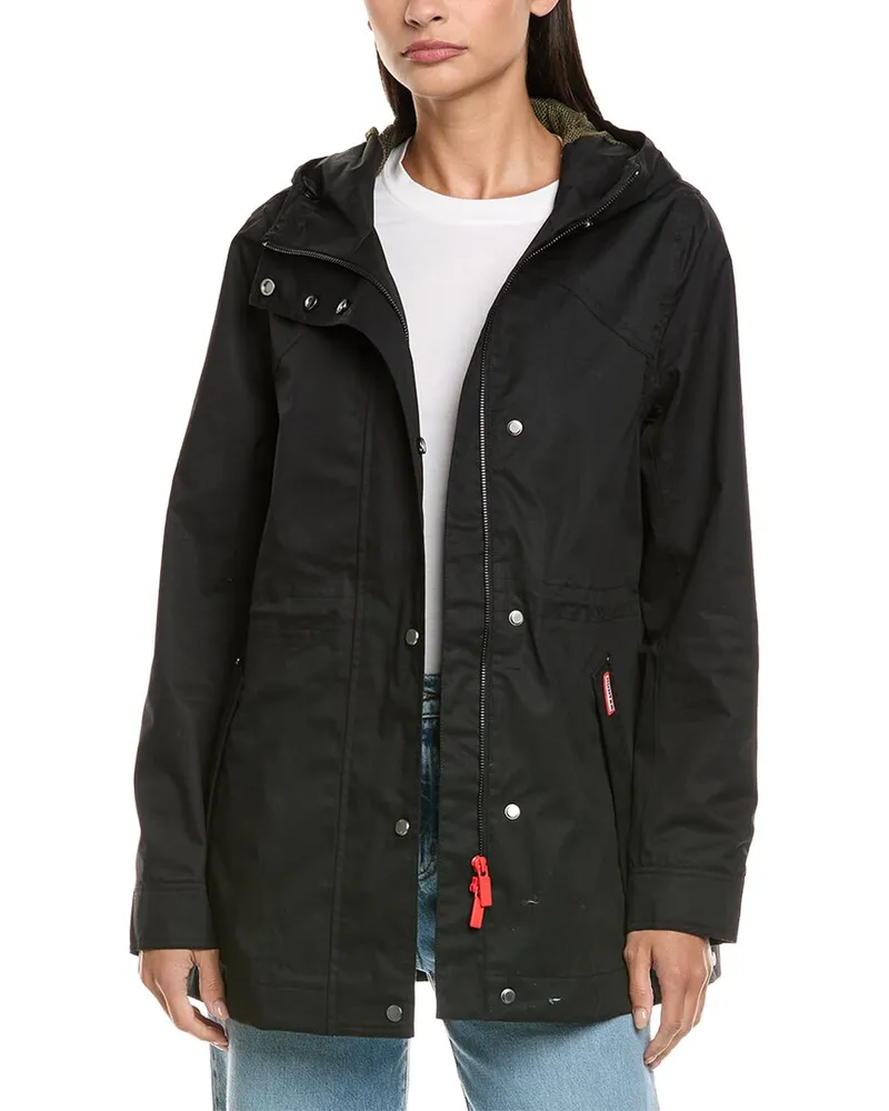 Hunter Adela Rain Jacket Black