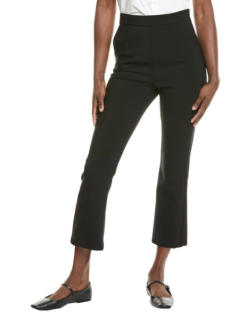 Max Mara Lince Wool-Blend Trouser Black