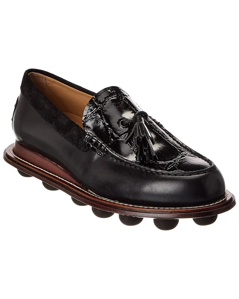 TOD'S TODs Leather Loafer Black