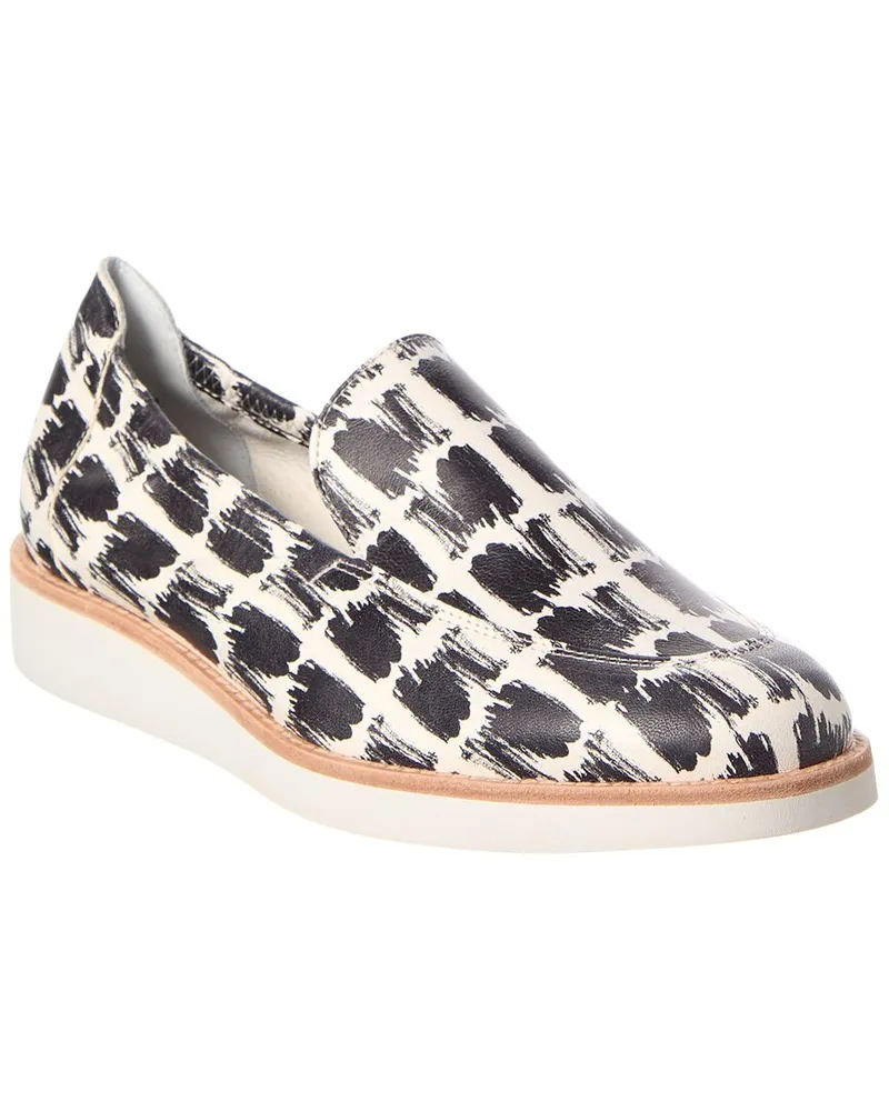 Arche Danock Leather Wedge Sneaker Black