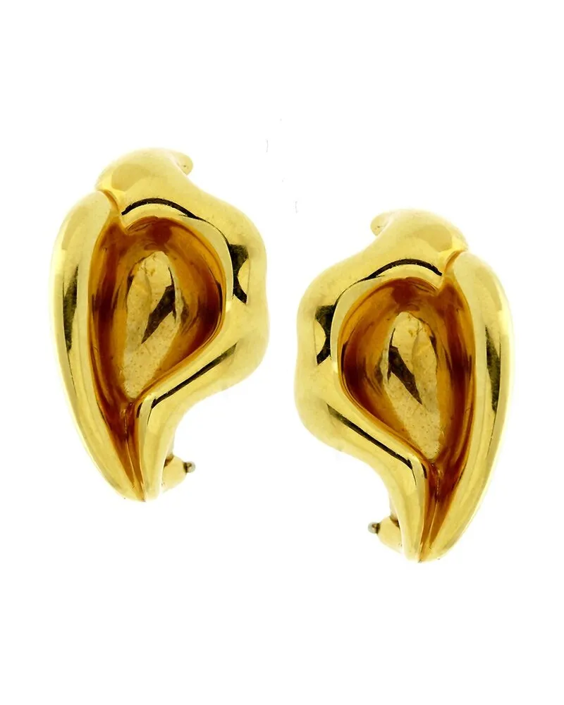 Tiffany & Co. 18K Calla Lily Clip-On Earrings (Authentic Pre-Loved Nocolor