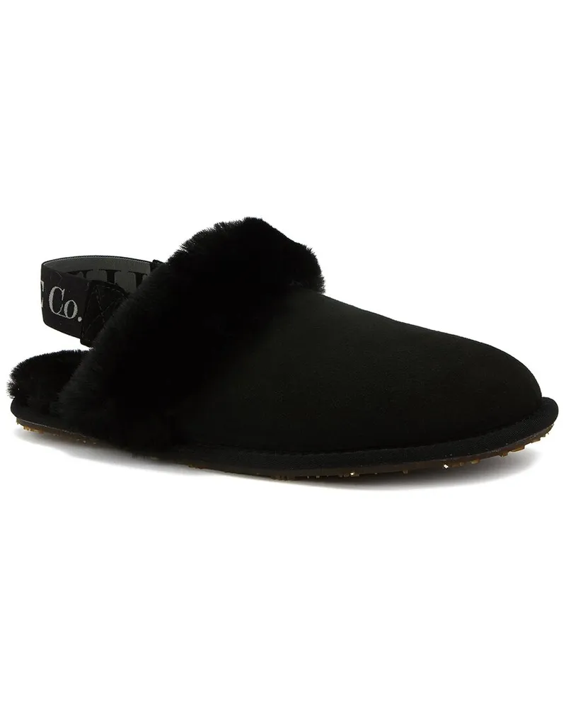 Australia Luxe Mule Suede Slipper Black