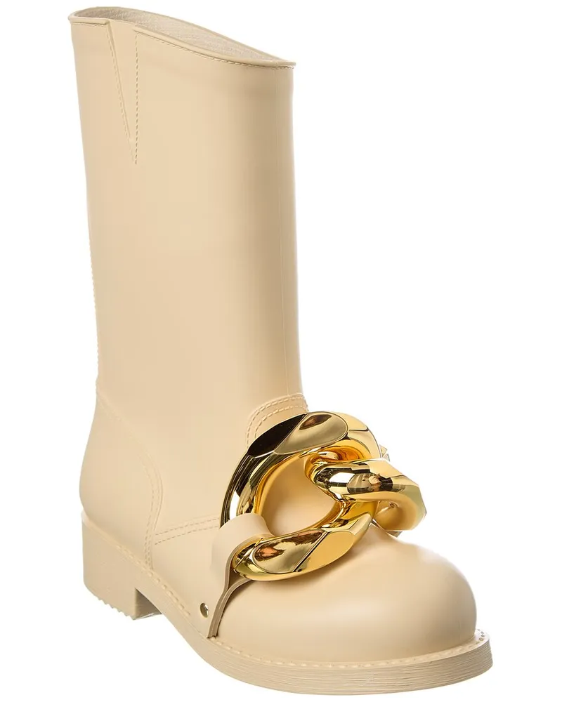 J.W.Anderson Chain Rubber Boot Brown
