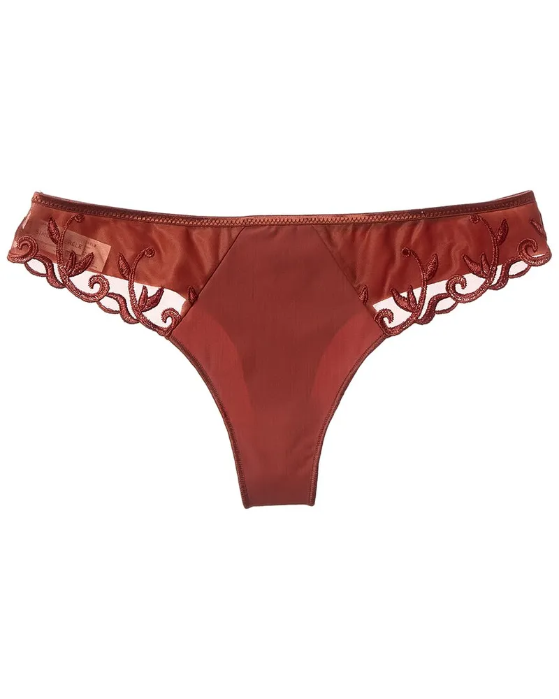 Simone Pérèle Simone Perele Thong Brown